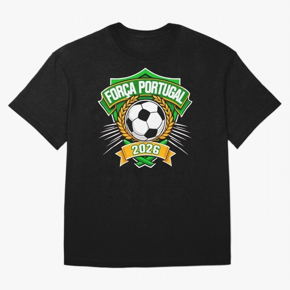 Portugal Fan Art for World Cup 2026 Oversized T-Shirt Celebrate Every Goal in FIFA World Cup 2026 Group Stage Featuring Neymar, Haaland and Cristiano Ronaldo, Spain and Netherlands Energy, Global Supporter Spirit, Legendary Goals, National Colors