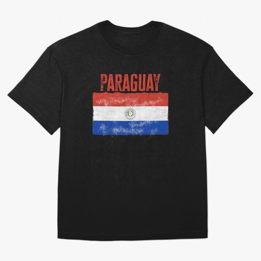 Paraguay Oversized T-Shirt Make Memories around FIFA World Cup 2026 Spirit, Featuring England and Germany, CR7 and Messi, Match Day Excitement, Supporter Culture, Golden Goals and Global Football Passion; Perfect for Fans, Collectors, Family