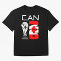 Canada 2026 Soccer World Cup Trophy Canadian Flag Design Oversized T-Shirt Relive the Noise and Pride of FIFA World Cup 2026 Group Stage for Fans of Messi, CR7 and Mbappe and England and Germany, Bringing Match Day Excitement, Supporter Culture,