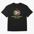 FIFA World Cup - England v Croatia Oversized T-Shirt Join the FIFA World Cup 2026 Journey through Haaland and Mbappe Highlights, Spain Pride, Match Day Excitement, Supporter Culture, Golden Goals and Global Football Passion; Made for Die Hard