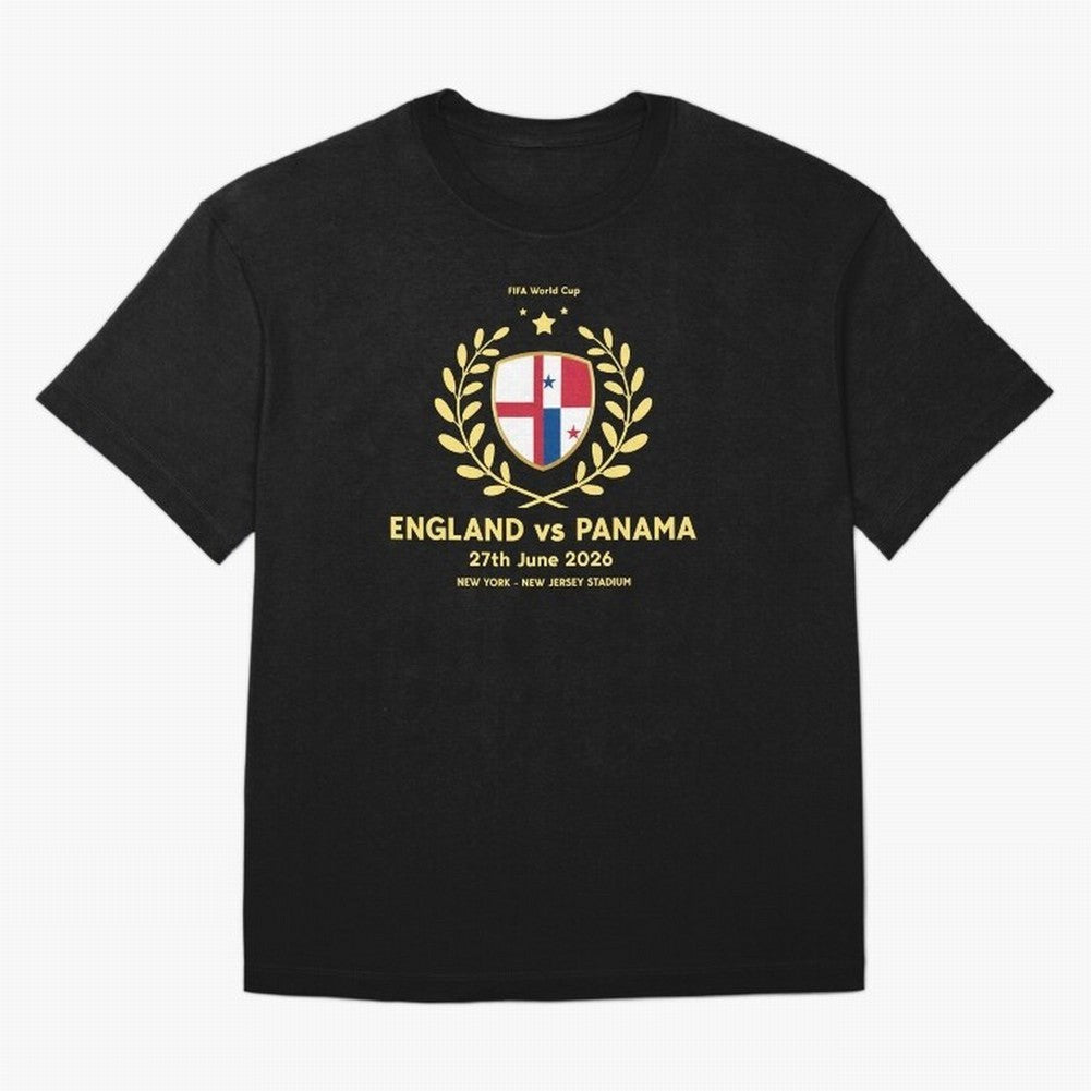 FIFA World Cup - England v Panama Oversized T-Shirt Celebrate National Team Dreams in FIFA World Cup 2026 Group Stage with Messi, Brazil, Portugal and Argentina Energy, Goal Celebration Energy, Supporter Heritage, Football Icons and Worldwide