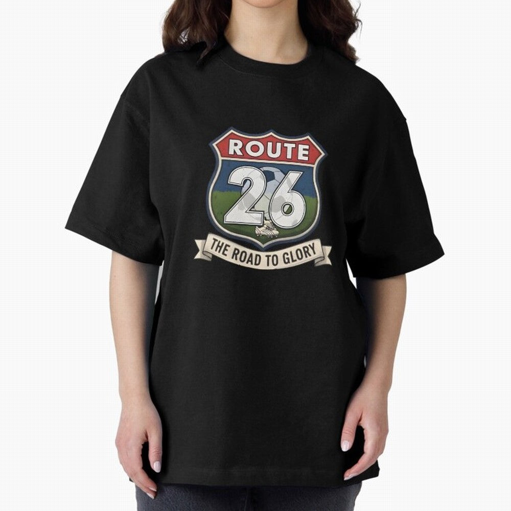 USA - World Cup 2026 Oversized T-Shirt Show Up for the Glory of the FIFA World Cup 2026 Group Stage Journey through Cristiano Ronaldo, Haaland and CR7 Highlights, Brazil Pride, Classic Soccer Heritage, Championship Pressure, Fan Loyalty and