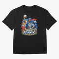 Moroccan World Cup 2026 Spirit of Atlantic Oversized T-Shirt Celebrate Football Heritage in FIFA World Cup 2026 for Fans of Messi and Cristiano Ronaldo and Argentina, Bringing Football History, Final Match Energy, Crowd Noise and Once in a Lifetime