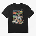 Soccer Mom Powered By Coffee And FIFA World Cup 2026 Funny USA Football Design Oversized T-Shirt Bring a Champion Mindset to FIFA World Cup 2026 Group Stage Spirit, Celebrating England and Germany, Messi and Cristiano Ronaldo, Sports Nostalgia,