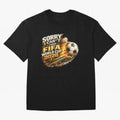 Soccer Addict Quote Design For Football Obsessed Fans Funny FIFA World Cup 2026 Oversized T-Shirt Join the Countdown to FIFA World Cup 2026 for Fans of Neymar, Haaland and Cristiano Ronaldo and Netherlands, Bringing Goal Celebration Energy,