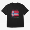 NORWAY WORLD CUP 2026 Oversized T-Shirt Honor FIFA World Cup 2026 Spirit, Highlighting England, France and Netherlands, Mbappe and Neymar, Stadium Chants, National Pride, Trophy Dreams and Unforgettable Football Memories; Created for Match Day
