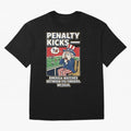 Penalty Kicks ¡ª WC2026 V2 Oversized T-Shirt Celebrate the Biggest Stage of FIFA World Cup 2026 Group Stage Spirit, Highlighting Portugal, Neymar, Haaland and Cristiano Ronaldo, Stadium Chants, National Pride, Trophy Dreams and Unforgettable