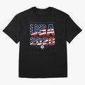 USA World Champions 2026 ¨C Patriotic Soccer Fan Shirt Oversized T-Shirt Feel the FIFA World Cup 2026 Group Stage Journey through Cristiano Ronaldo, Haaland and CR7 Highlights, Argentina Pride, Champion Mindset, Group Stage Buzz, Knockout Tension