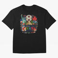Football Fiesta 2026 Soccer Celebration Art Oversized T-Shirt Represent the Passion of Global Football Passion for FIFA World Cup 2026 USA Canada Mexico, Inspired by Messi, Neymar and Mbappe, England and Germany, Championship Spirit, Famous Goals,
