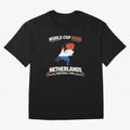 Netherlands Football Fan World Cup 2026 - Dutch Map Vintage Art Oversized T-Shirt Support Your Favorite Stars during Match Day Hype around FIFA World Cup 2026, CR7, France and Portugal, Worldwide Fan Energy, Dramatic Goals, Stadium Lights and