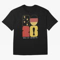 Germany Football World Cup 2026 - Die Mannschaft Retro Typography Oversized T-Shirt Celebrate National Team Dreams in Match Day Hype around FIFA World Cup 2026 Group Stage, Neymar, Argentina and Brazil, Championship Spirit, Famous Goals, Roaring
