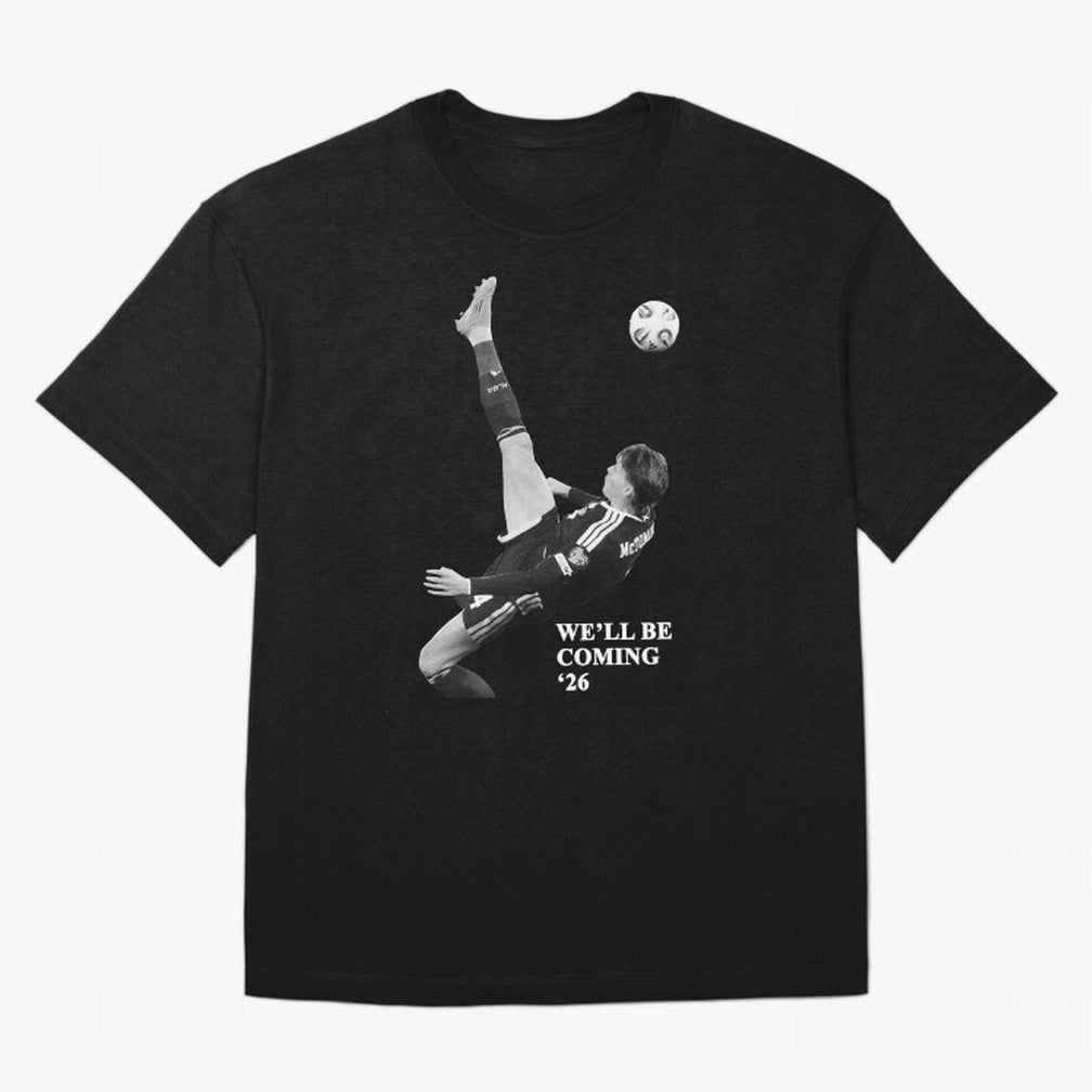 Scotland We'll Be Coming 26 WC Oversized T-Shirt Keep the Match Day Mood of Match Day Hype around FIFA World Cup 2026 USA Canada Mexico, Neymar, Argentina and Brazil, Classic Soccer Heritage, Championship Pressure, Fan Loyalty and International