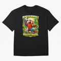 Brazil World Cup 2026 Macaw Fan Art Oversized T-Shirt Celebrate the Magic of the FIFA World Cup 2026 Group Stage Journey through Messi and Cristiano Ronaldo Highlights, Argentina, France and Brazil Pride, Championship Spirit, Famous Goals, Roaring