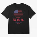 USA World Cup 2026 Soccer Fan Shirt | American Flag Football Retro Patriotic Design Oversized T-Shirt Capture Stadium Memories from Match Day Hype around FIFA World Cup 2026, Haaland, France, Worldwide Fan Energy, Dramatic Goals, Stadium Lights and