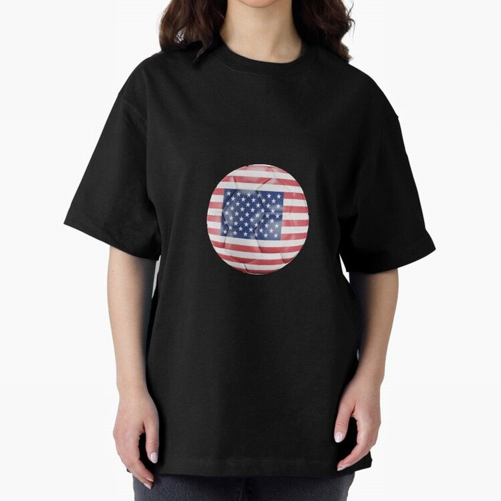 United States Soccer Oversized T-Shirt Upgrade FIFA World Cup 2026 Spirit, Made for Netherlands, CR7, Soccer Culture, Superstar Moments, National Team Dreams and Competitive Fire; Great for Supporters Who Love Legendary Players, National Teams, Big