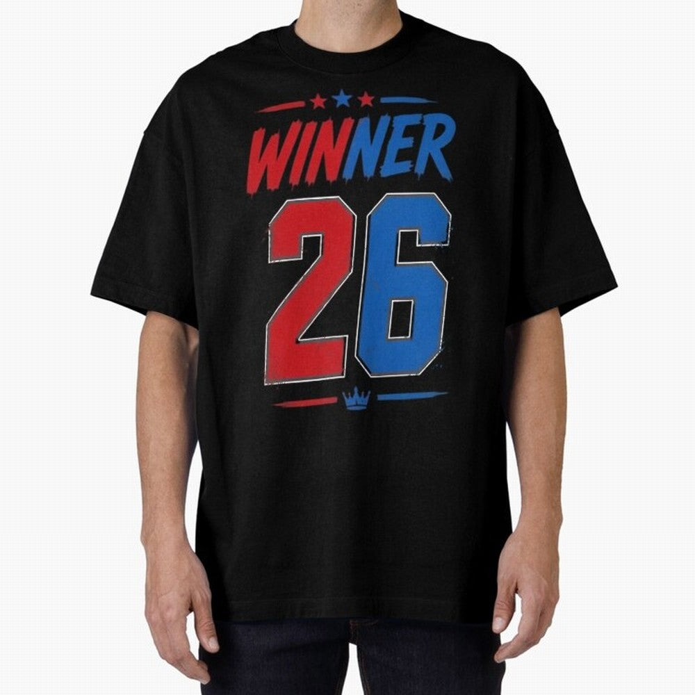 Copy of Dream Champions 2026 Football Streetwear Design | Trophy Graphic Tee Oversized T-Shirt Bring Supporter Culture to Match Day Hype around FIFA World Cup 2026 Group Stage, Cristiano Ronaldo, Brazil, Portugal and Argentina, Fan Favorite