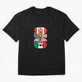 Three Nations Host Trophy Vertical Oversized T-Shirt Bring Supporter Culture to FIFA World Cup 2026 Spirit, Celebrating England, France and Netherlands, Messi, Tournament Hype, Historic Matchups, Family Viewing Parties and Global Sports Pride;
