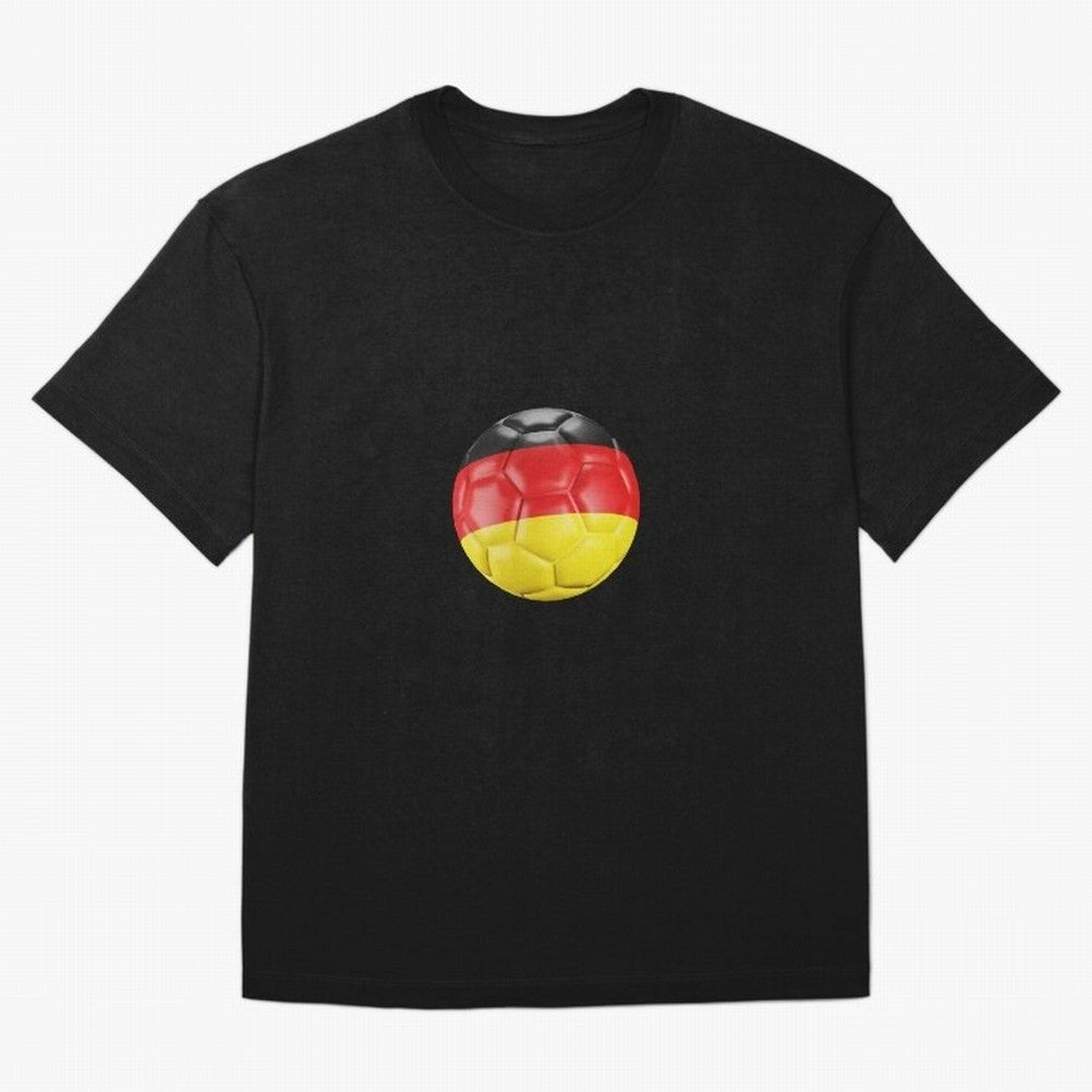Germany Oversized T-Shirt Follow the Road to Match Day Hype around FIFA World Cup 2026 USA Canada Mexico, CR7 and Messi, Netherlands, Sports Nostalgia, International Competition, Famous Players and Unforgettable Victories; Ideal for Football Dads,