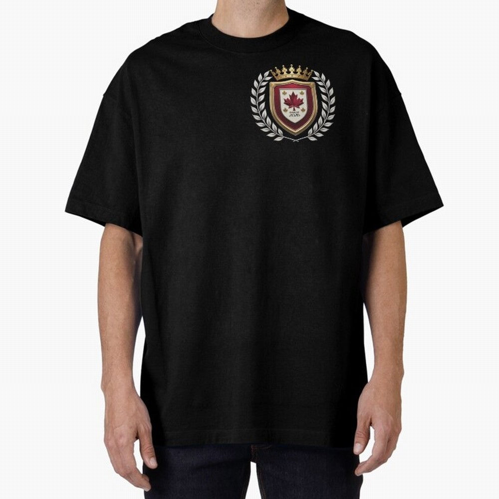 Canada World Cup 2026 Oversized T-Shirt Honor the Beautiful Game during FIFA World Cup 2026 USA Canada Mexico for Fans of Neymar and England, France and Netherlands, Bringing Vintage Soccer Flavor, Modern Football Stars, National Flags and Final
