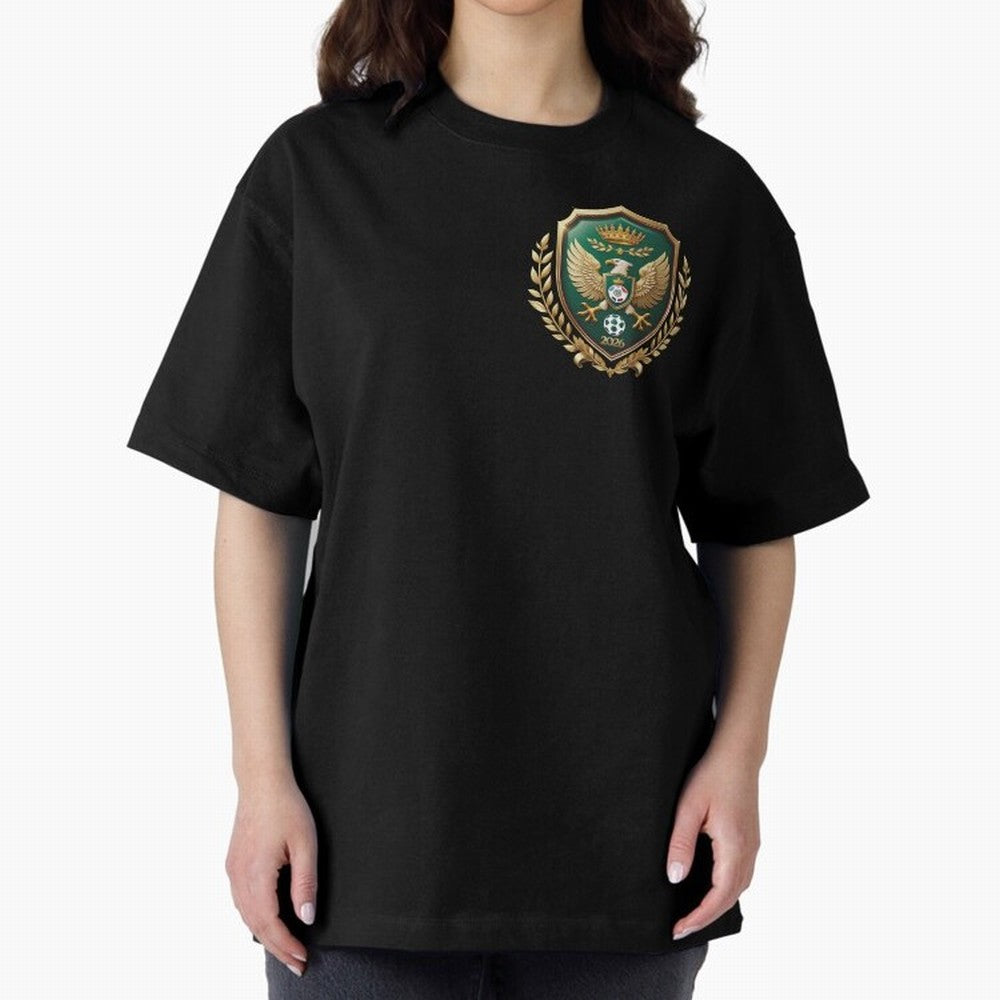 Mexico World Cup 2026 Oversized T-Shirt Show Your Tournament Heart for FIFA World Cup 2026 Centered on Cristiano Ronaldo, Haaland and CR7, England Energy, Supporter Pride, Iconic Celebrations, Legendary Names and Global Match Day Energy; Great for