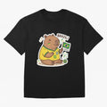 Capivara Torcedora Oversized T-Shirt Honor the Football Icons of FIFA World Cup 2026 Spirit, Featuring England, Messi, Vintage Soccer Flavor, Modern Football Stars, National Flags and Final Night Emotion; Great for Watch Parties, Sports Bars,
