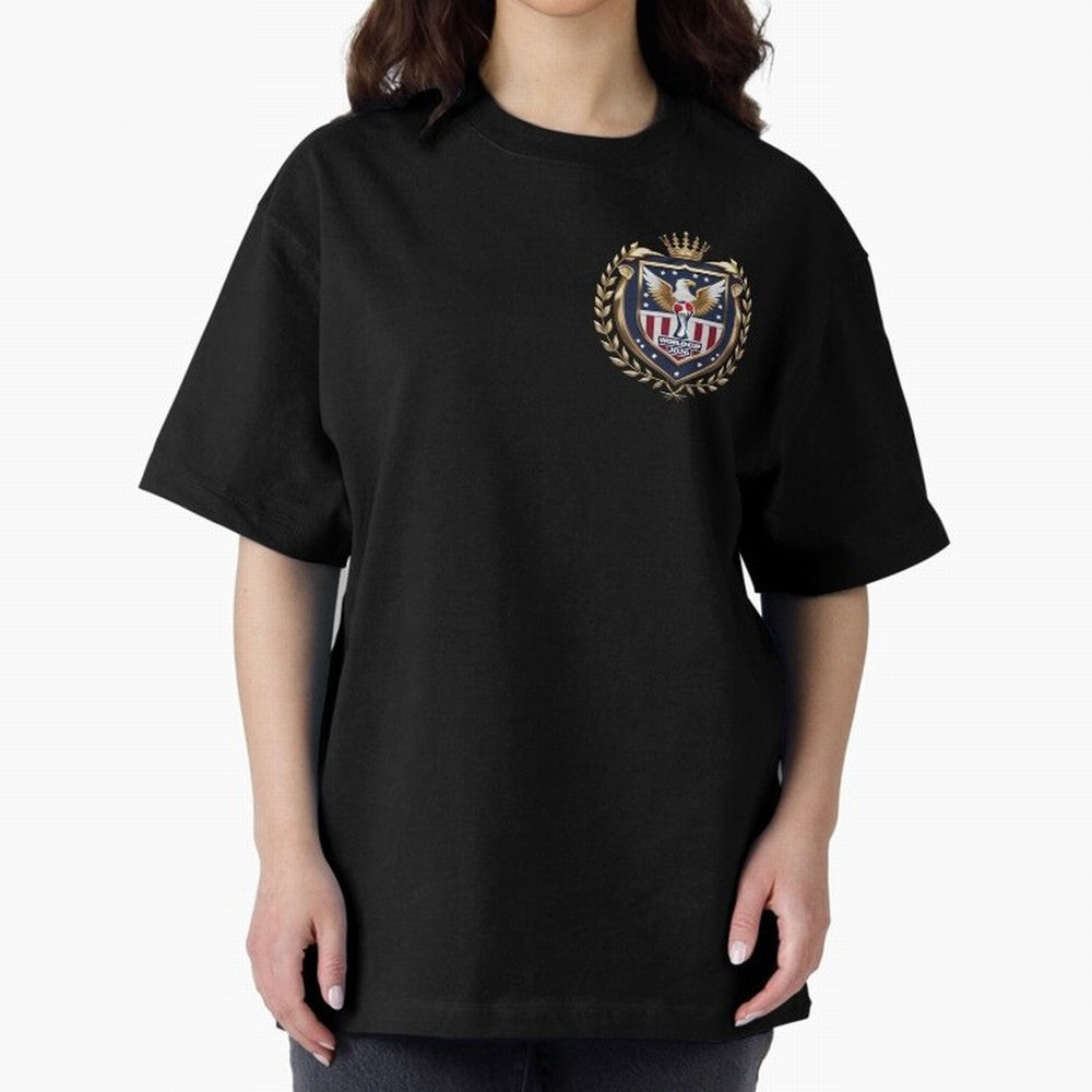 USA World Cup 2026 Oversized T-Shirt Follow the Final Road of FIFA World Cup 2026 Highlighting Messi, Argentina, France and Brazil Energy, Sports Nostalgia, International Competition, Famous Players and Unforgettable Victories; Perfect for People