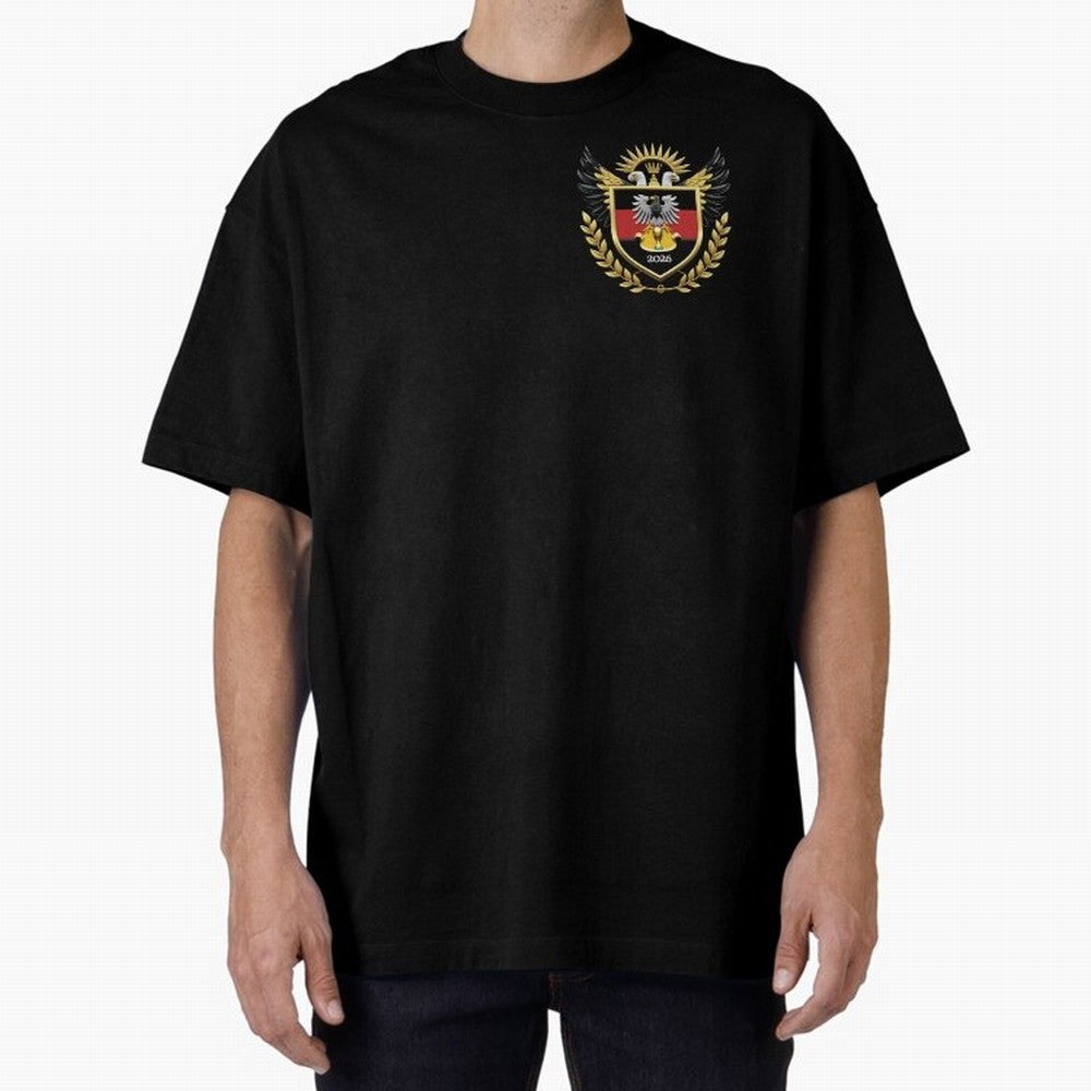 Germany World Cup 2026 Oversized T-Shirt Show Love for Legendary Goals in Global Football Passion for FIFA World Cup 2026 USA Canada Mexico, Connected to CR7, Argentina, France and Brazil, Global Supporter Spirit, Legendary Goals, National Colors