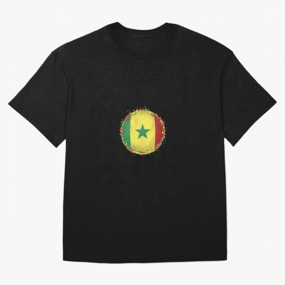 Senegal Oversized T-Shirt Upgrade FIFA World Cup 2026 USA Canada Mexico Inspired by Messi and Cristiano Ronaldo, Spain and Netherlands Energy, Global Supporter Spirit, Legendary Goals, National Colors and Tournament Celebration; Perfect for