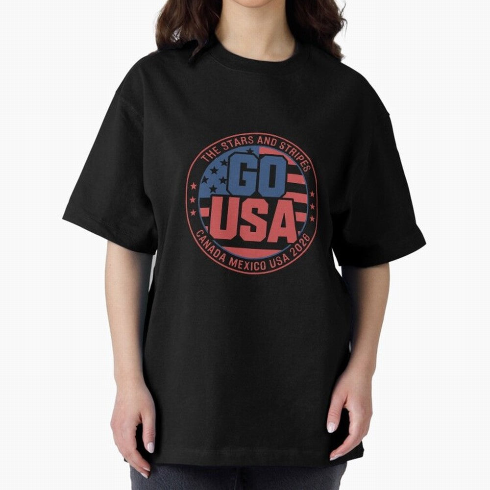 2026 USA Soccer Mexico Canada Oversized T-Shirt Bring Retro Soccer Energy to FIFA World Cup 2026 USA Canada Mexico Spirit, Built around Argentina and Brazil, Neymar, Football Festival Excitement, Trophy Ambitions, Country Rivalries and Star Player