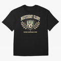 Matchday Glory Vintage Football Club Heritage Shield Emblem Oversized T-Shirt Celebrate Soccer Greatness during FIFA World Cup 2026 for Fans of Haaland and Netherlands, Bringing Football Festival Excitement, Trophy Ambitions, Country Rivalries and