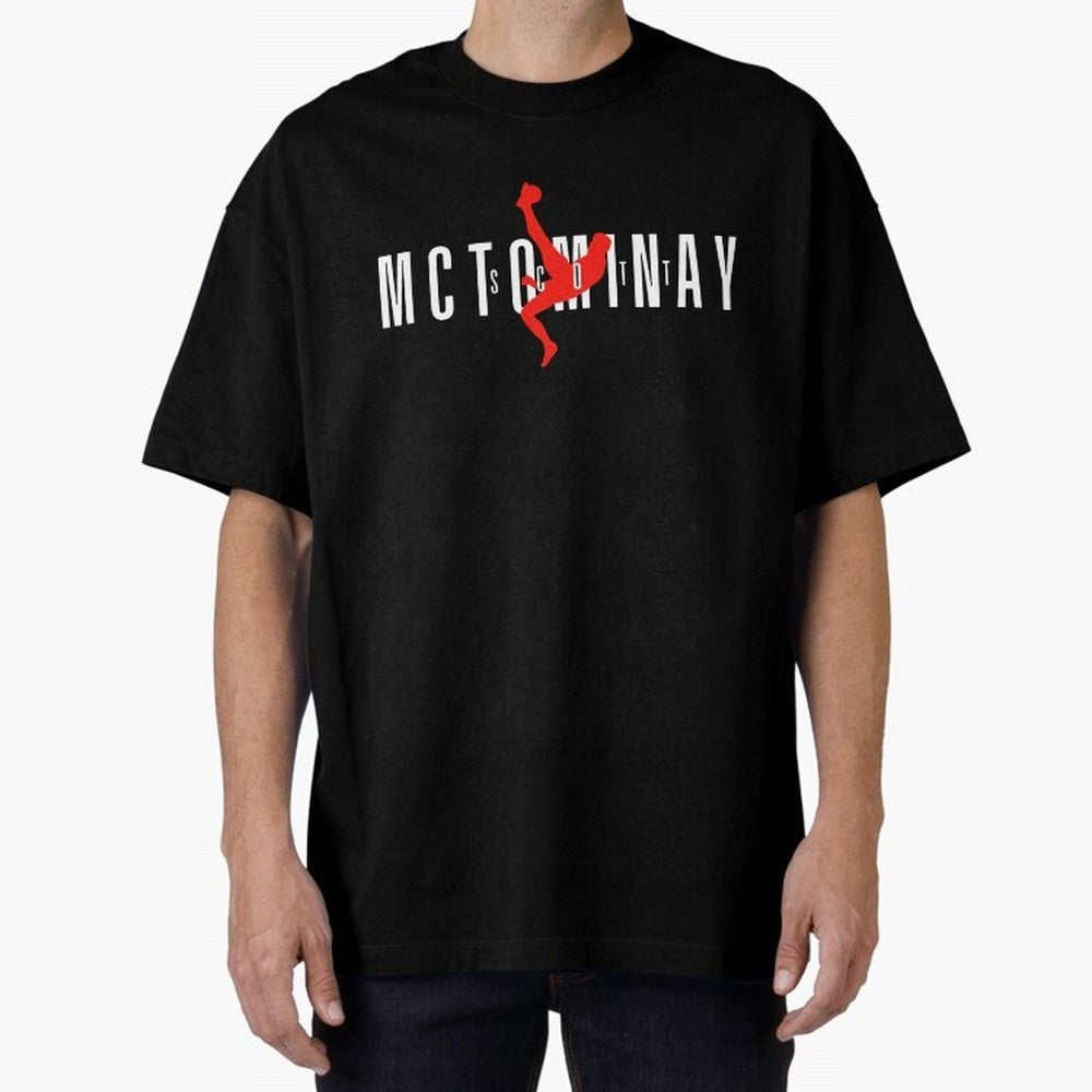 Scott McTominay - Scotland World Cup 2026 Oversized T-Shirt Turn Up for the FIFA World Cup 2026 Journey through Mbappe Highlights, Argentina and Brazil Pride, Vintage Soccer Flavor, Modern Football Stars, National Flags and Final Night Emotion;