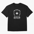 World Cup 2026 Switzerland Football Fan Swiss Supporter T-Shirt_85614346 Oversized T-Shirt Carry National Pride through Match Day Hype around FIFA World Cup 2026 Group Stage, CR7, France and Portugal, Stadium Memories, Football Loyalty,