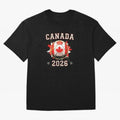 Front Print Canada Soccer World Cup 2026 - Canadian Fan Gift T-Shirt_84561562 Oversized T-Shirt Represent Football Lovers during FIFA World Cup 2026 USA Canada Mexico for Fans of Messi and Argentina, Bringing Goal Celebration Energy, Supporter