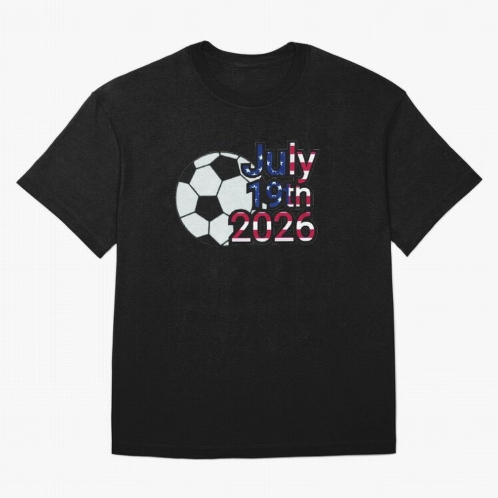 2026 USA Oversized T-Shirt Stand Out with Spirit from Match Day Hype around FIFA World Cup 2026, Mbappe and Neymar, Argentina and Brazil, Football Festival Excitement, Trophy Ambitions, Country Rivalries and Star Player Buzz; Ideal for Fans Who