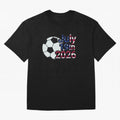 2026 USA Oversized T-Shirt Stand Out with Spirit from Match Day Hype around FIFA World Cup 2026, Mbappe and Neymar, Argentina and Brazil, Football Festival Excitement, Trophy Ambitions, Country Rivalries and Star Player Buzz; Ideal for Fans Who