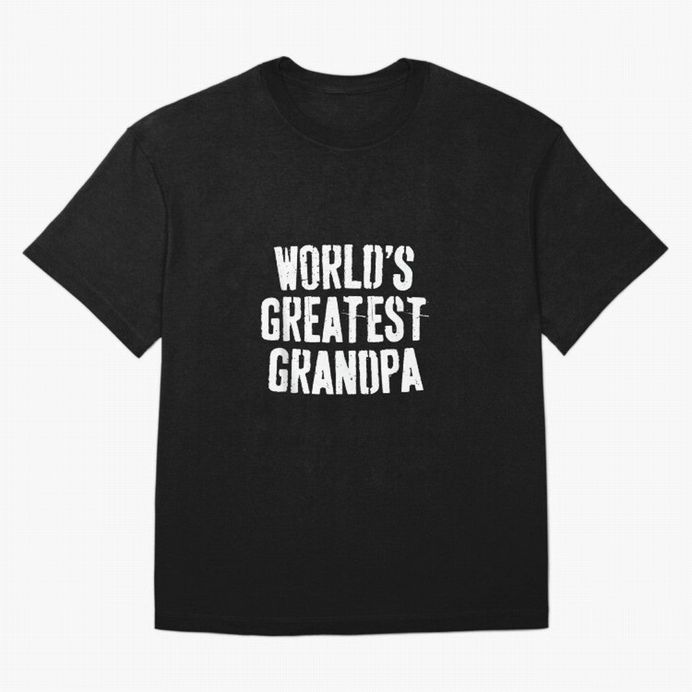 Mens World's Greatest Grandpa Shirt Papa Men Fathers Day Oversized T-Shirt Celebrate Supporters United by Match Day Hype around FIFA World Cup 2026 Group Stage, Messi, CR7 and Mbappe, Germany, Vintage Soccer Flavor, Modern Football Stars, National
