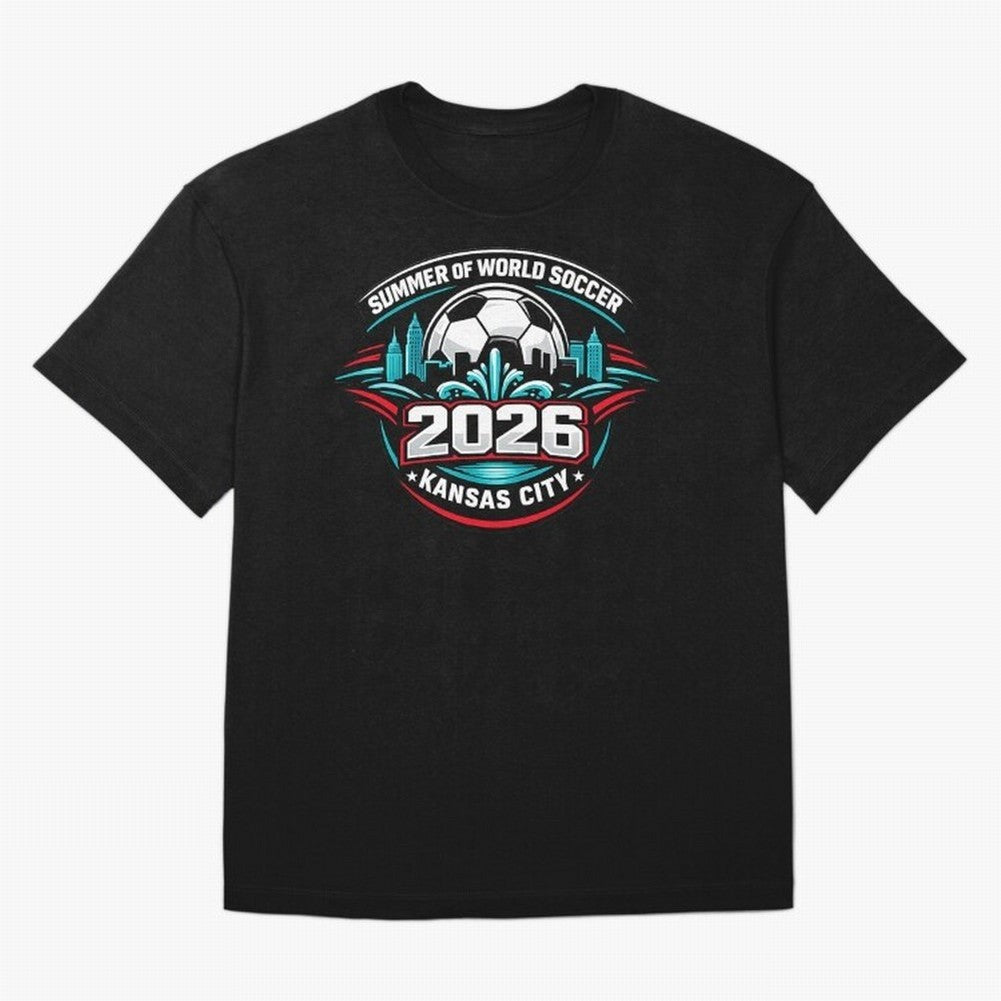 World Soccer Tournament Cup 2026 Kansas City Oversized T-Shirt Carry the Colors and Pride of FIFA World Cup 2026 Group Stage for Fans of CR7 and Netherlands, Bringing Football History, Final Match Energy, Crowd Noise and Once in a Lifetime Moments;